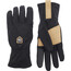Hestra Merino Windwool Voering Handschoenen, zwart/beige