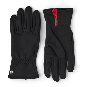 Hestra Touch Point Fleece Sous-gants, noir noir
