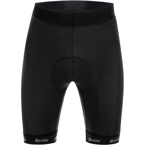 Santini Cubo Shorts con eMAX Pad Hombre, negro