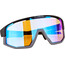 Bliz Fusion M12 Glasses matte black/matte grey/coral with blue multi nordic light