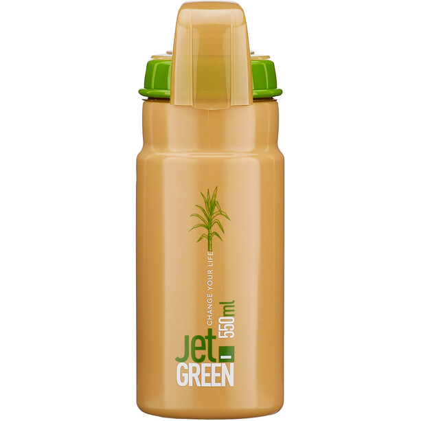 Elite Jet Green Plus Drinkfles 550 ml, bruin