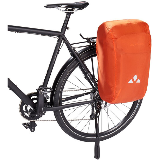 VAUDE Cycle 28 II 2in1 Fahrradtasche und -rucksack schwarz