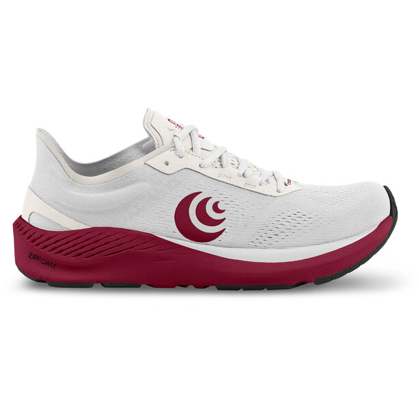Topo Athletic Cyclone Hardloopschoenen Dames, wit/rood