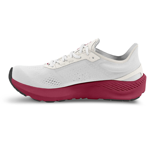 Topo Athletic Cyclone Chaussures de course Femme, blanc/rouge