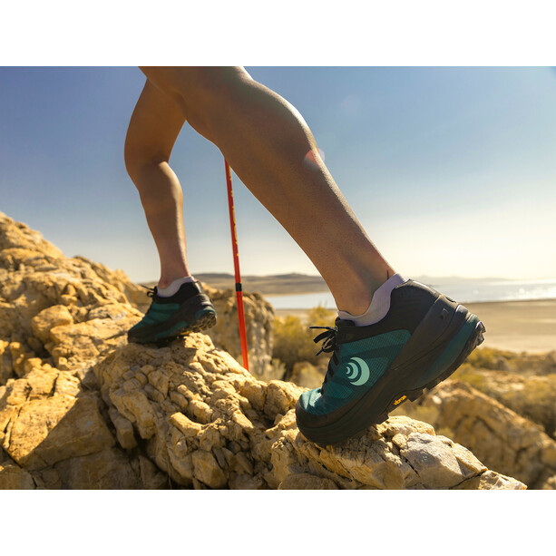 Topo Athletic Ultraventure Pro Zapatos para correr Mujer, negro/Azul petróleo