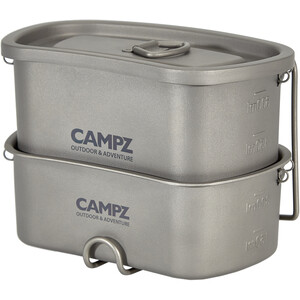 CAMPZ Titanium Canteen Set 