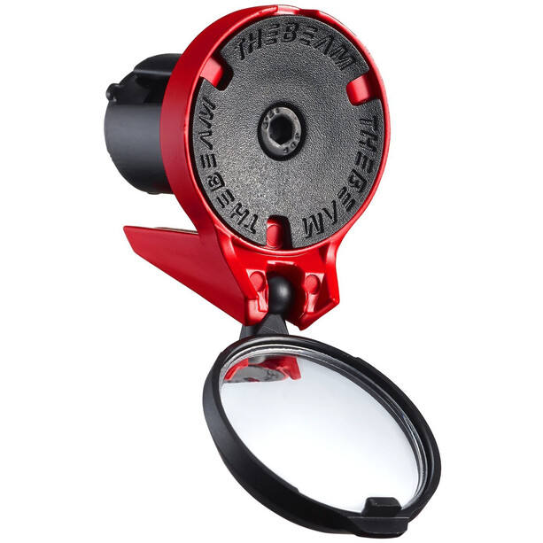 THE BEAM Corky Rear-View Mirror red