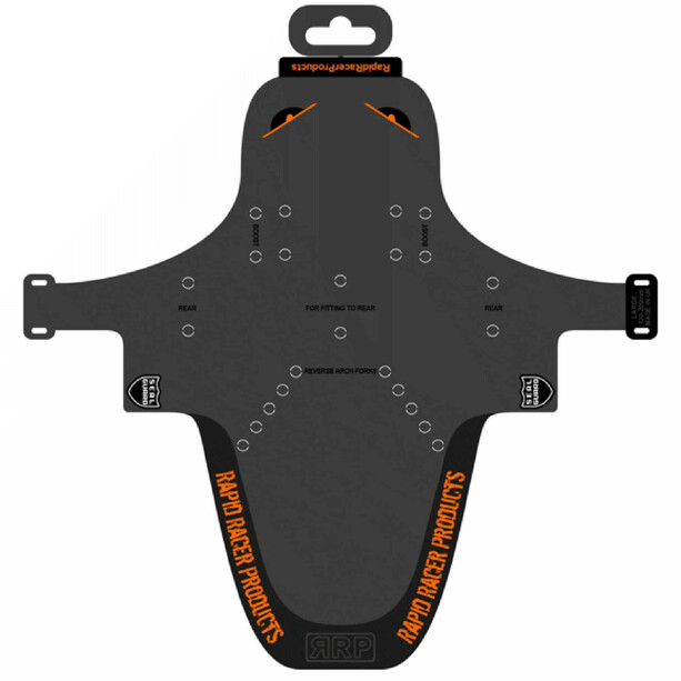 Rapid Racer Products EnduroGuard Schutzblech Standard schwarz/orange