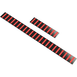 Rapid Racer Products Aufkleber für ProGuard Max schwarz/rot schwarz/rot