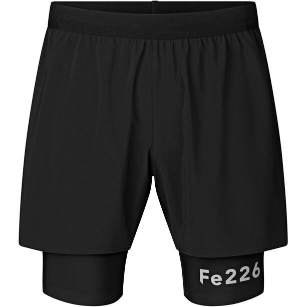 Fe226 TEM LightRun 2-in-1 Shorts, negro