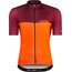 Red Cycling Products Block SS Jersey Men bordeaux/orange
