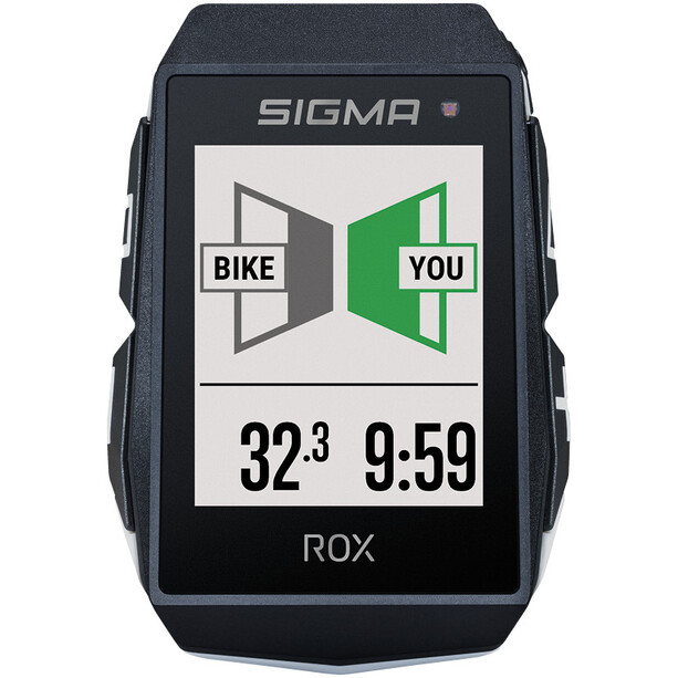 SIGMA SPORT ROX 11.1 Evo Compteur de vélo Avec Support, blanc