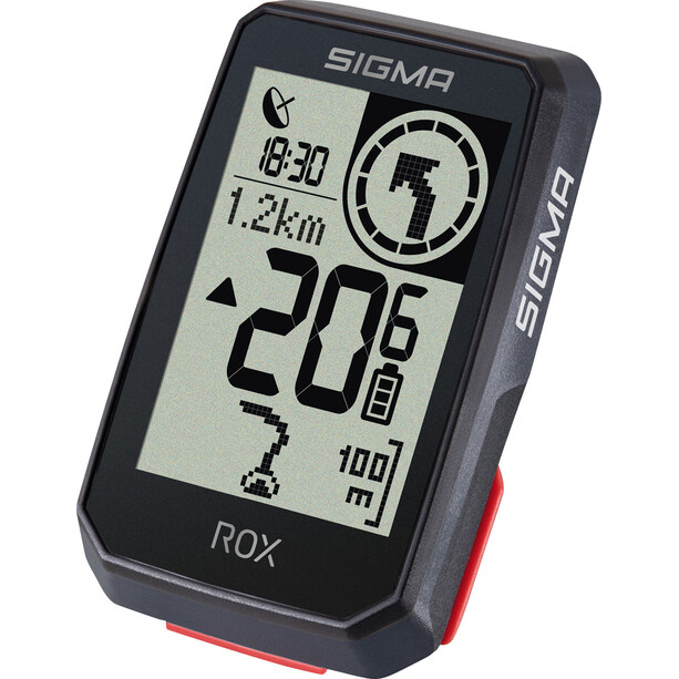 SIGMA SPORT ROX 2.0 Cykeldator inkl. Butler GPS-fäste svart