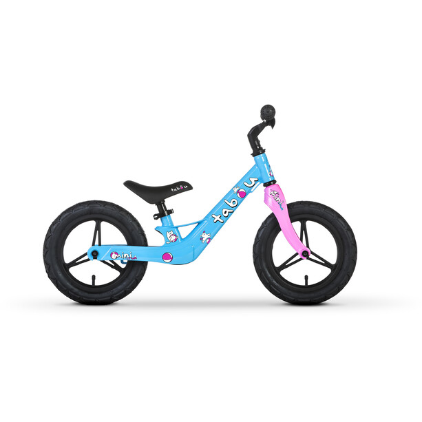 TABOU Mini Run Bicicleta sin Pedales Magnesio 12" Niños, azul/rosa