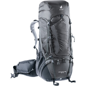 deuter Aircontact Pro 60+15 Backpack grå/svart grå/svart