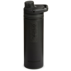 Grayl UltraPress Wasserfilter-Trinkflasche schwarz schwarz