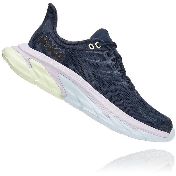 Hoka One One Clifton Edge Running Shoes Women outer space/orchid hush