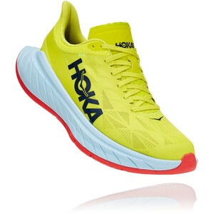 Hoka One One Carbon X 2 Shoes Men, amarillo/azul amarillo/azul
