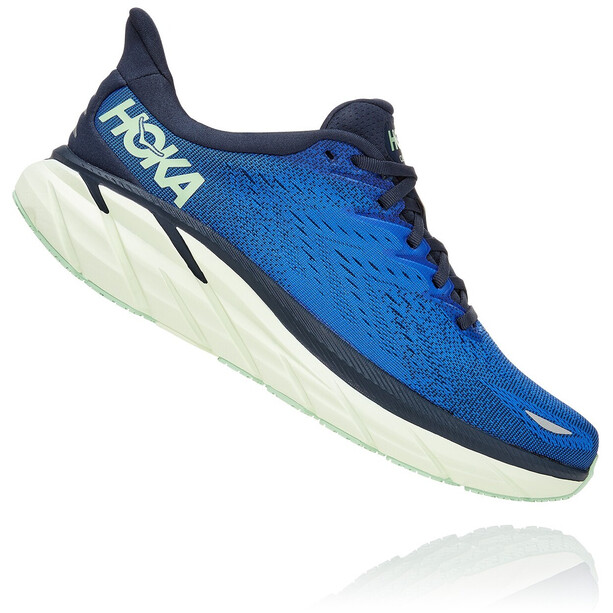 Hoka One One Clifton 8 Shoes Men dazzling blue/outer space