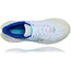 Hoka One One Mach 4 Schuhe Damen weiß/blau