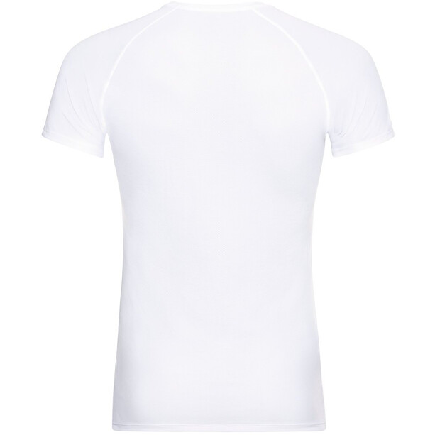 Odlo Active F-Dry Light Plus Maglietta girocollo a maniche corte Uomo, bianco