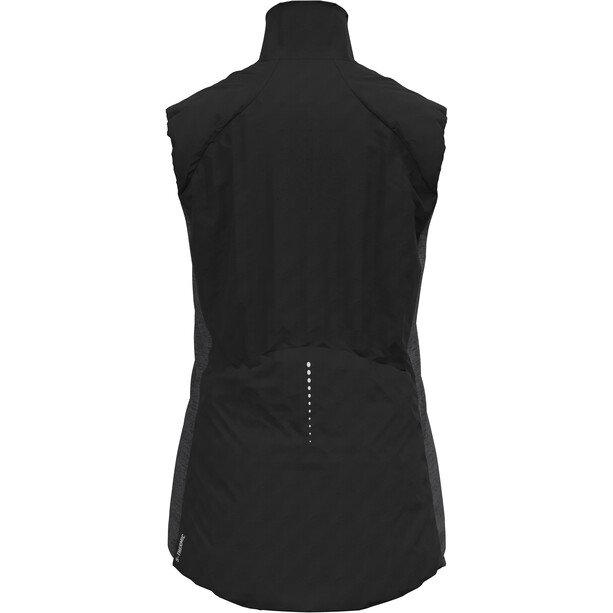 Odlo Run Easy S-Thermic Chaleco Mujer, negro