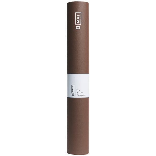 B Yoga B MAT Everyday Yoga Mat 180x66cm x 4mm, marrón
