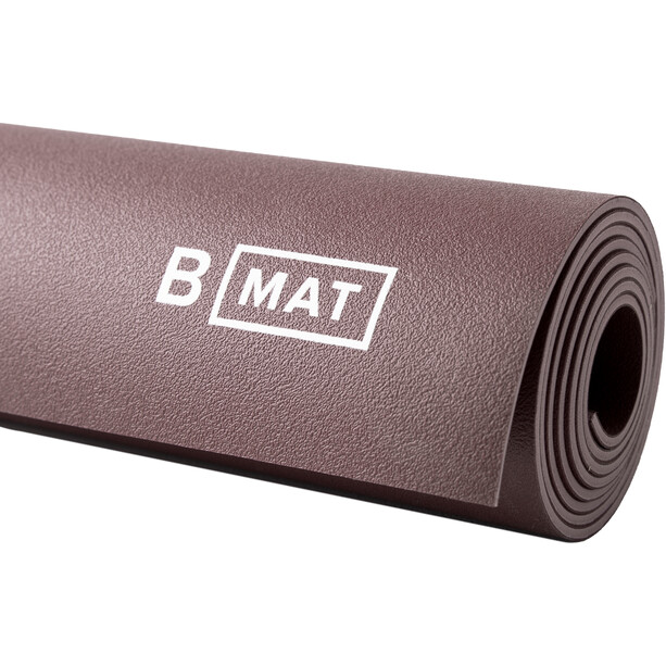 B Yoga B MAT Strong Yoga Mat 180x66cm x 6mm, marron