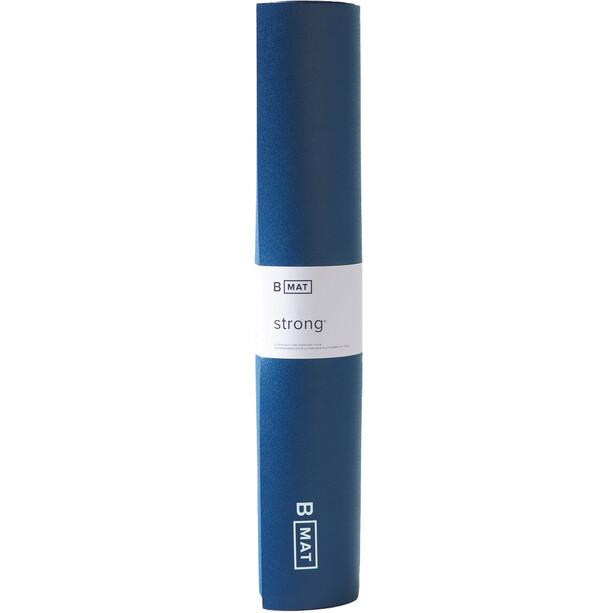 B Yoga B MAT Strong Yogamatte Lang 215x66cm x 6mm blau