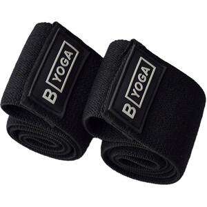 B Yoga The Build Bands Yoga Stretchband Light & Medium schwarz schwarz