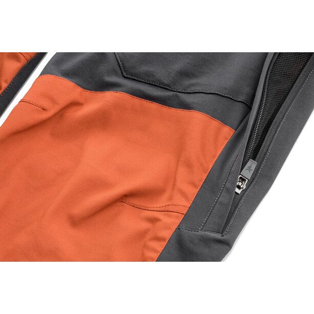 Pinewood Finnveden Hybrid Spodnie Mężczyźni, pomarańczowy/szary