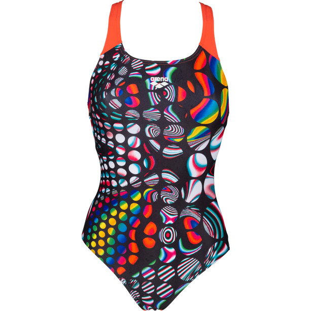 arena Mirrors Glass Pro Back One Piece Swimsuit Women, Multicolor