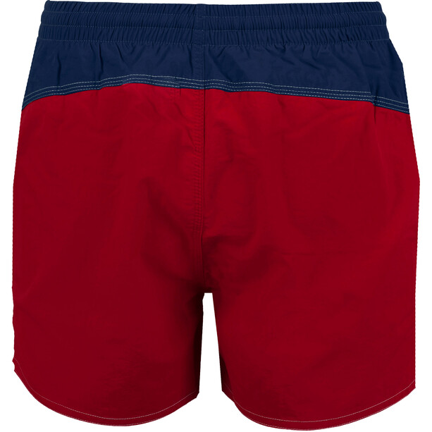 arena Bywayx Bicolor Shorts Men shiny red/navy/white