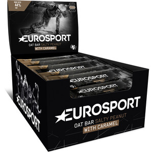Eurosport nutrition Oat Bar Boîte 20 x 45g, Oat Bar Salty Peanut