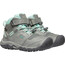 Keen Ridge Flex Mid WP Chaussures Enfant, gris/turquoise