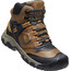 Keen Ridge Flex Mid WP Chaussures Homme, marron/noir