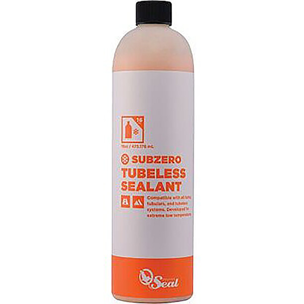 Orange Seal Subzero Liquide anti-crevaison pour pneus Bouteille de mécanque 946ml 