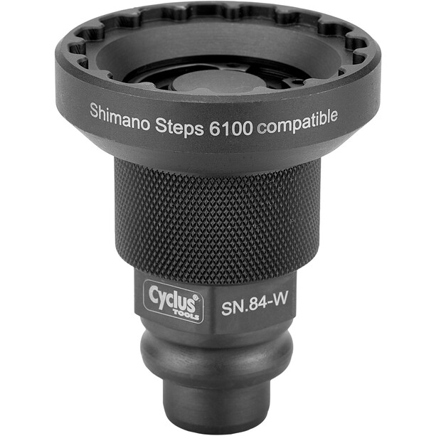 Cyclus Tools Snap.in SN.84-W Outil De Montage pour Cap Nut Shimano Steps 6100, noir