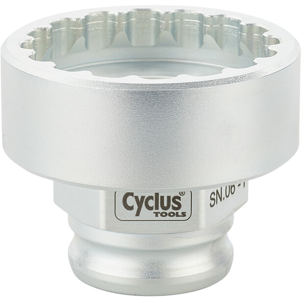 Cyclus Tools Snap-in Remover Shimano Hollowtec II/Campagnolo Ultra-/Power Torque/SRAM, argento