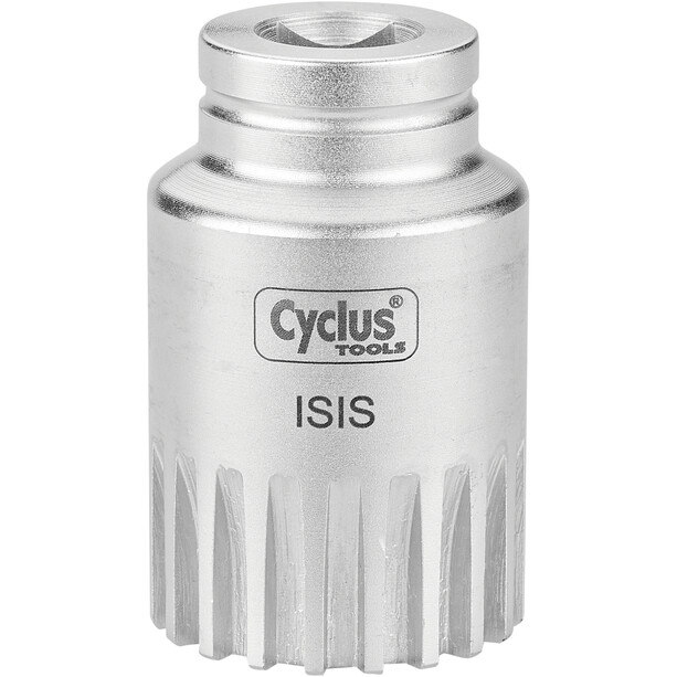 Cyclus Tools Extracteur De Roulements De Boîtier De Pédalier Octalink/ISIS Drive 3/8" Drive, argent/gris