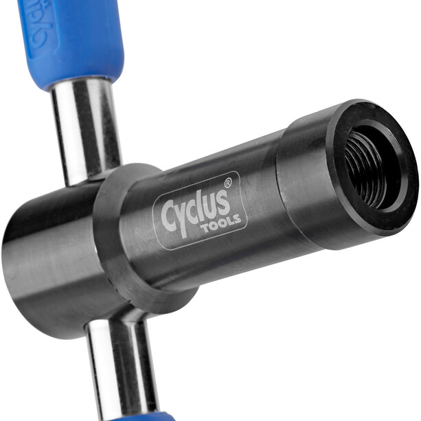 Cyclus Tools Press Tool for Headset 1" and 1 1/8" silver/blue