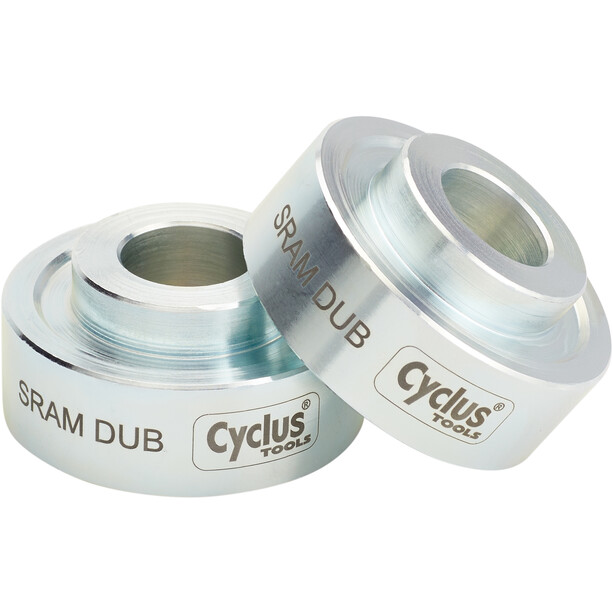 Cyclus Tools Press Ring Set SRAM DUB, srebrny