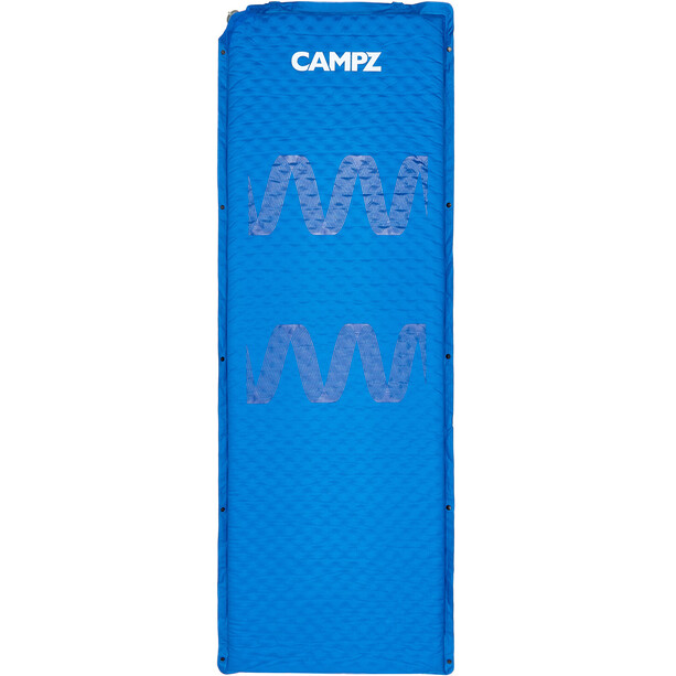 CAMPZ Self-Inflating Mat 5.0 L, niebieski
