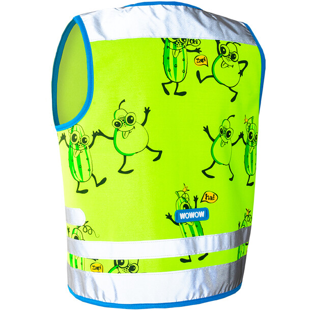 Wowow Comic Veggie Safety Vest Kids green