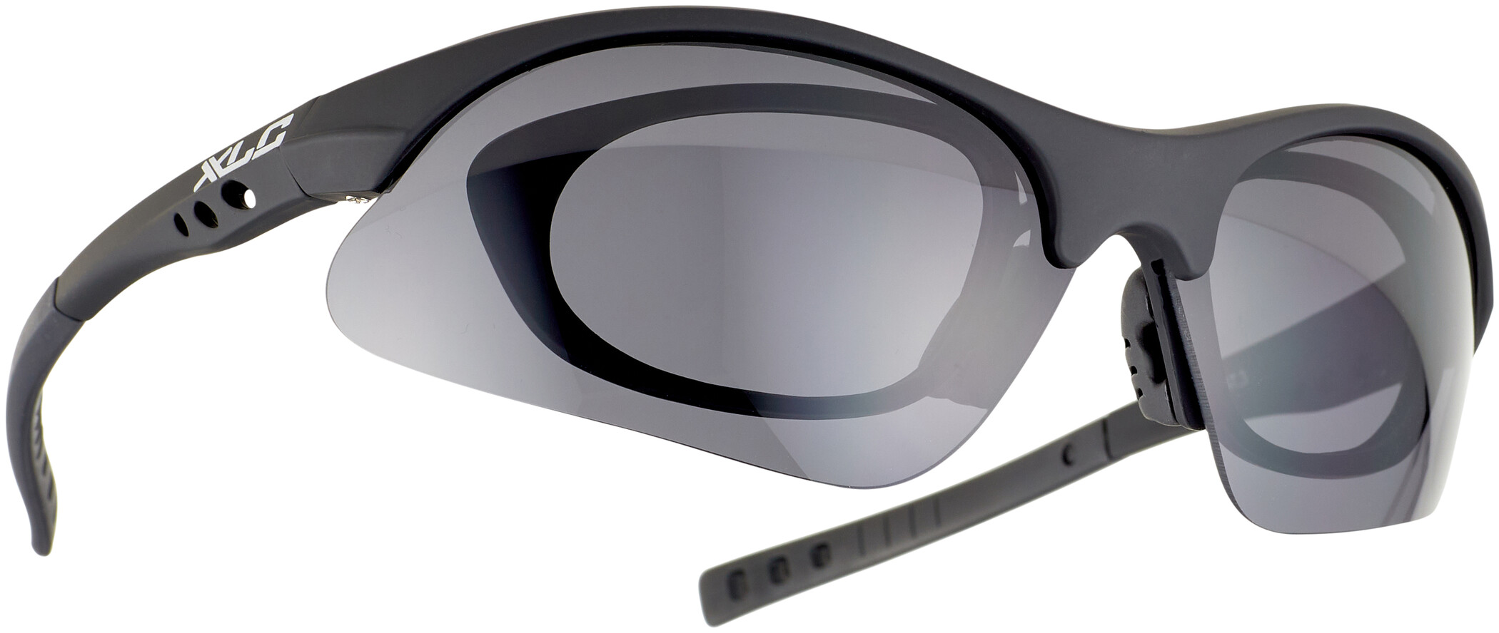XLC Sonnenbrille Galapagos II schwarz Glas gelb grau 