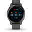 Garmin Venu 2S Montre intelligente avec bracelet de montre en silicone à QuickChange 18 mm, noir