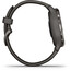 Garmin Venu 2S Smartwatch z silikonowym paskiem do zegarka Quick Change 18 mm, czarny
