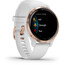Garmin Venu 2S Smartklocka med Quick Change Silicone Watch Band 18mm vit/guld