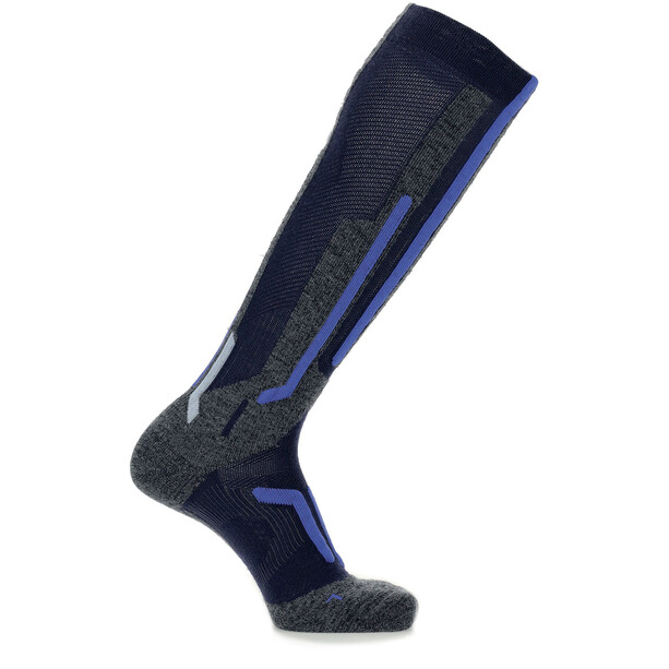 UYN Ski Merino Socken Herren grau/blau