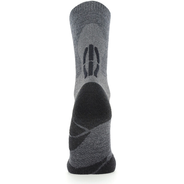 UYN Trekking 2in Merino Mid-Cut Socken Herren grau/schwarz